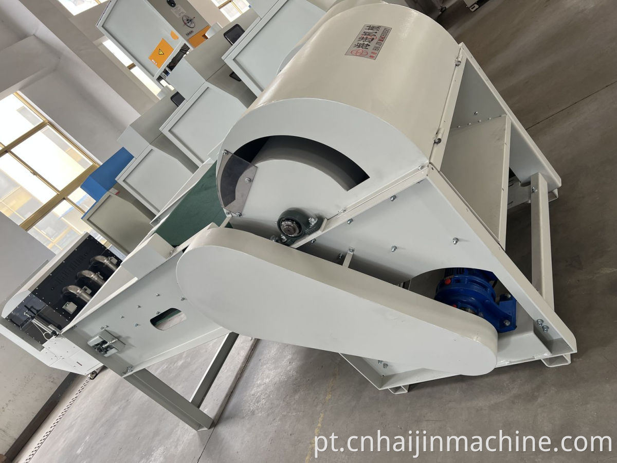 waste fiber material opener